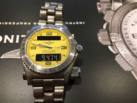 Breitling Emergency Yellow DIAL 42mm E56121 